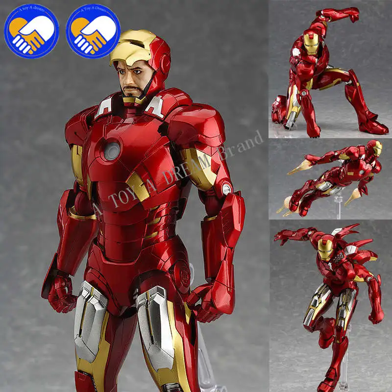 2019 Новинка Figma MAX EX 018 Мстители Железный человек 15 см романы фигурка модель игрушки