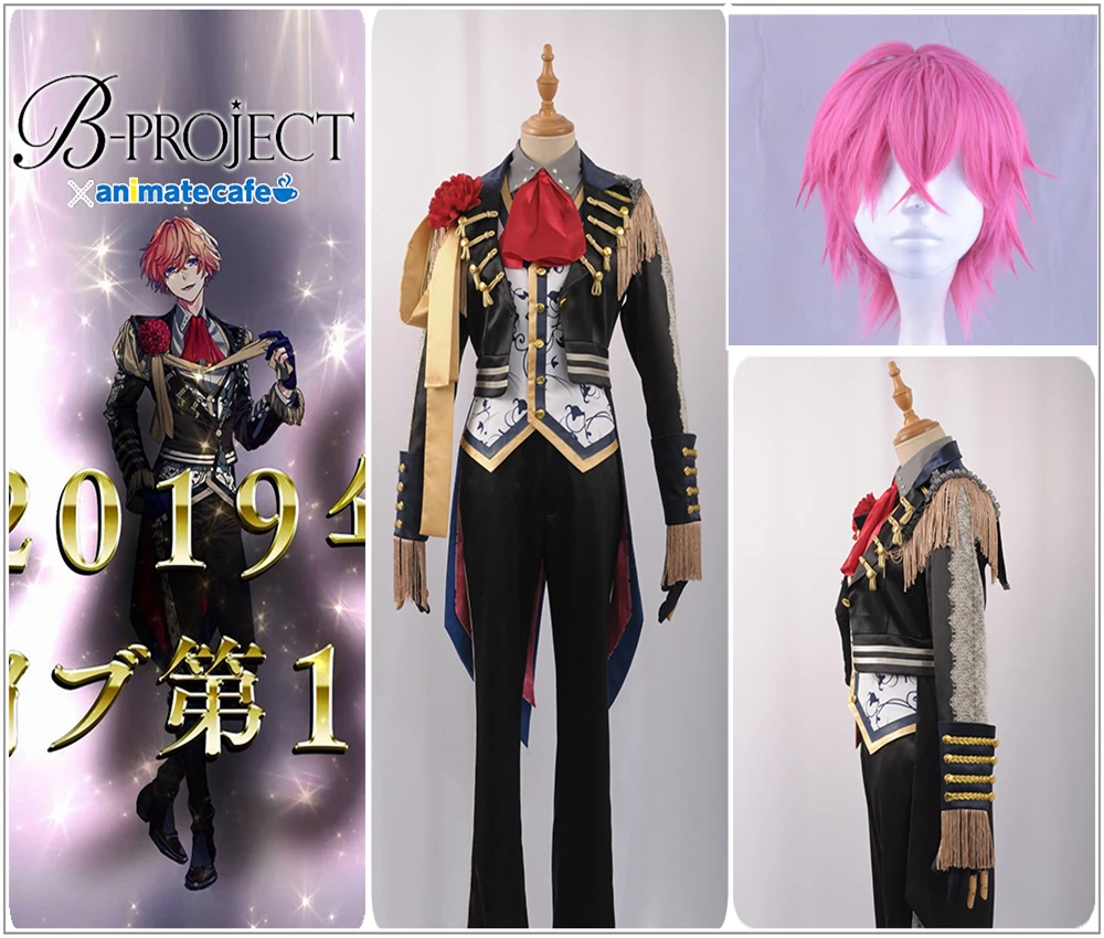 Игра Виртуальная группа Idol B project THRIVE Ashu Yuuta костюм для косплея сцены Униформа