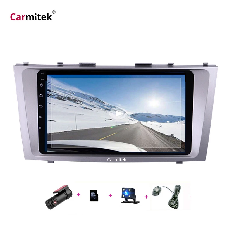 10 дюймов Android Camery DVD gps навигации Системы сенсорный экран 2din для Toyota Camry vx 40 50 2006 2007