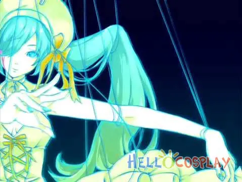 Вокалоид 2 косплей Хацунэ платье Miku Marionette синдром версия H008|cosplay hatsune miku|hatsune miku