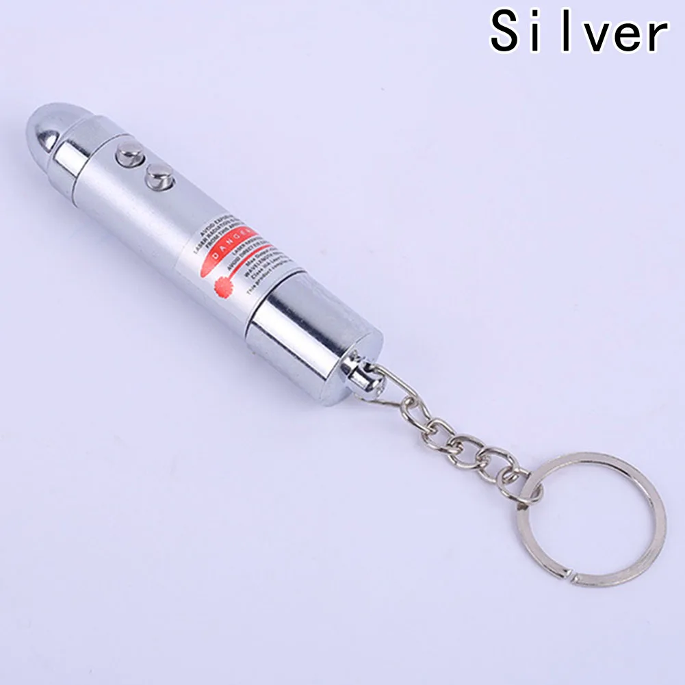 Металлическая лазерная ручка забавный Электрический шок Шуточный трюк 1