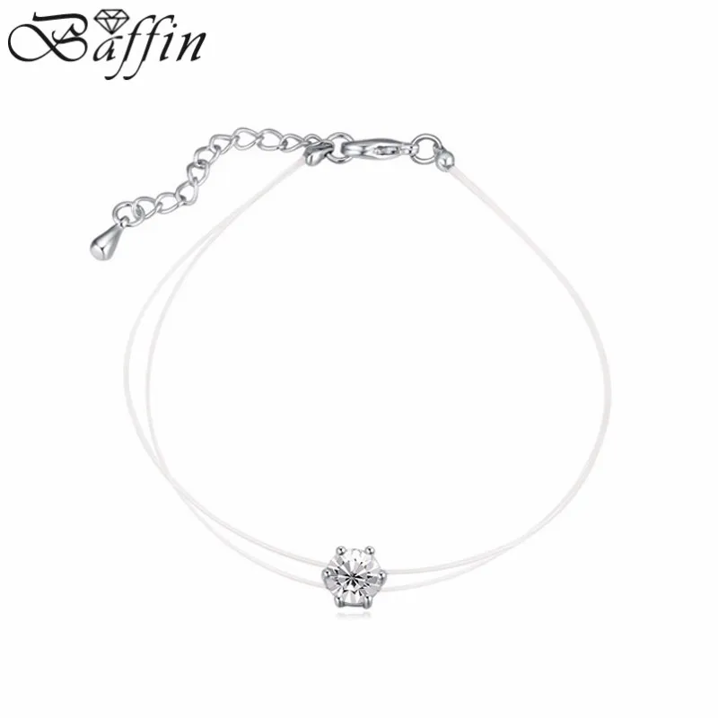 2016 оригинальные браслеты с кристаллами Swarovski Elements шармами для рыболовной лески