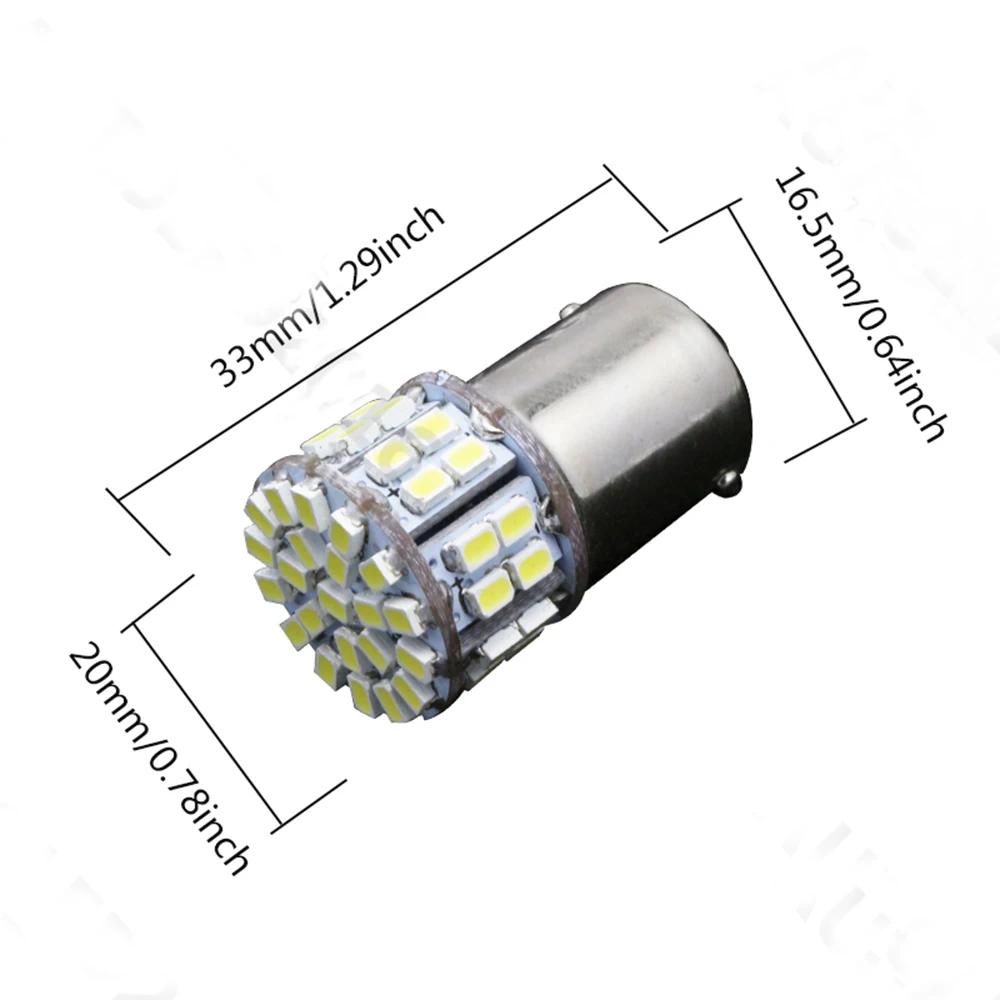 Задний стоп-светильник YSY 2 шт. 1156 Вт BA15S 3020 SMD 50 светодиодов P21/5 | Автомобили и