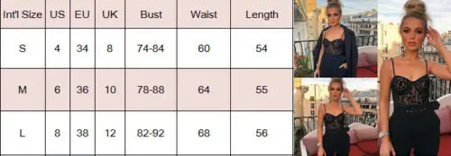 Women See-through V Neck Lace Bodycon Sexy Bodysuit Ladies Leotard Jumpsuit Summer Casual Jumpsuits Streetwear Woman Clothes | Женская