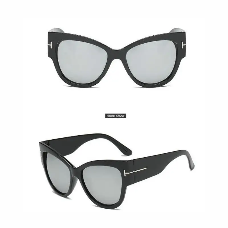 KAPELUS 2020 Men's Classic Cat Eye Sunglasses With Large Frame Letter T | Аксессуары для одежды