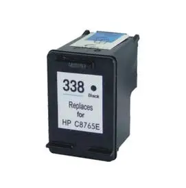 1 сменный картридж с черными чернилами 338 совместимый принтером hp338 PSC 1507 1510 1600 1610