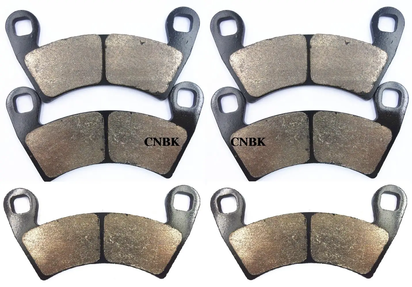 Набор тормозных колодок для POLARIS D 900 Crew Ranger XP 800 2010 - 2014 RZR 1000 RZR1000 передняя и задняя |