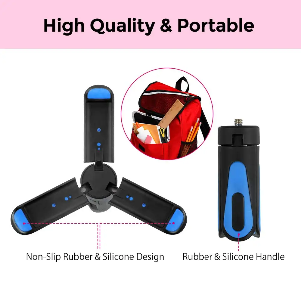 Гибкий Мини Портативный штатив Трипод для iphone X 8 7 Plus Xiaomi redmi note pro Camera