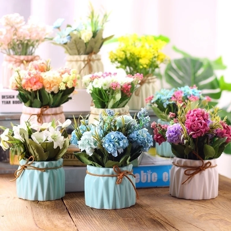 Товары для мебели демонстрации а не гостиной стола цветочный горшок домашнего