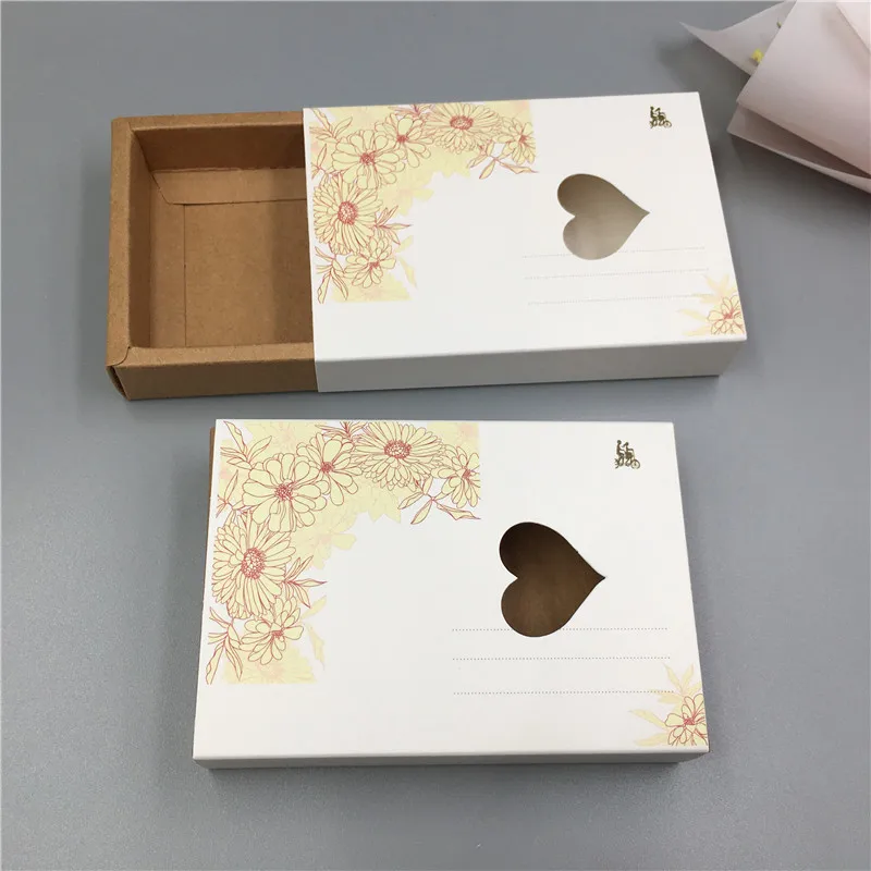 

30 pcs Gift Candy Boxs Flower Drawer Paper Bags Wedding Birthday Party Decorations Chocolate Cookie Candy Box