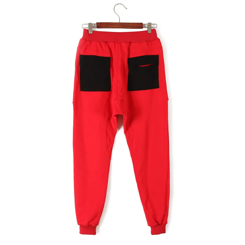 Мода 2017 г. Для женщин с Дамские шаровары Треники Свободные повседневные штаны