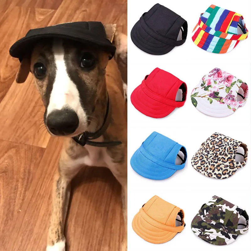 Кепка от солнца для домашних животных кошек собак Летняя Повседневная Бейсболка