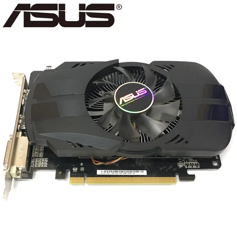 Видеокарта ASUS HD 7750 1 ГБ 128 бит GDDR5 видеокарты для ATI Radeon HD7750 VGA карты используются