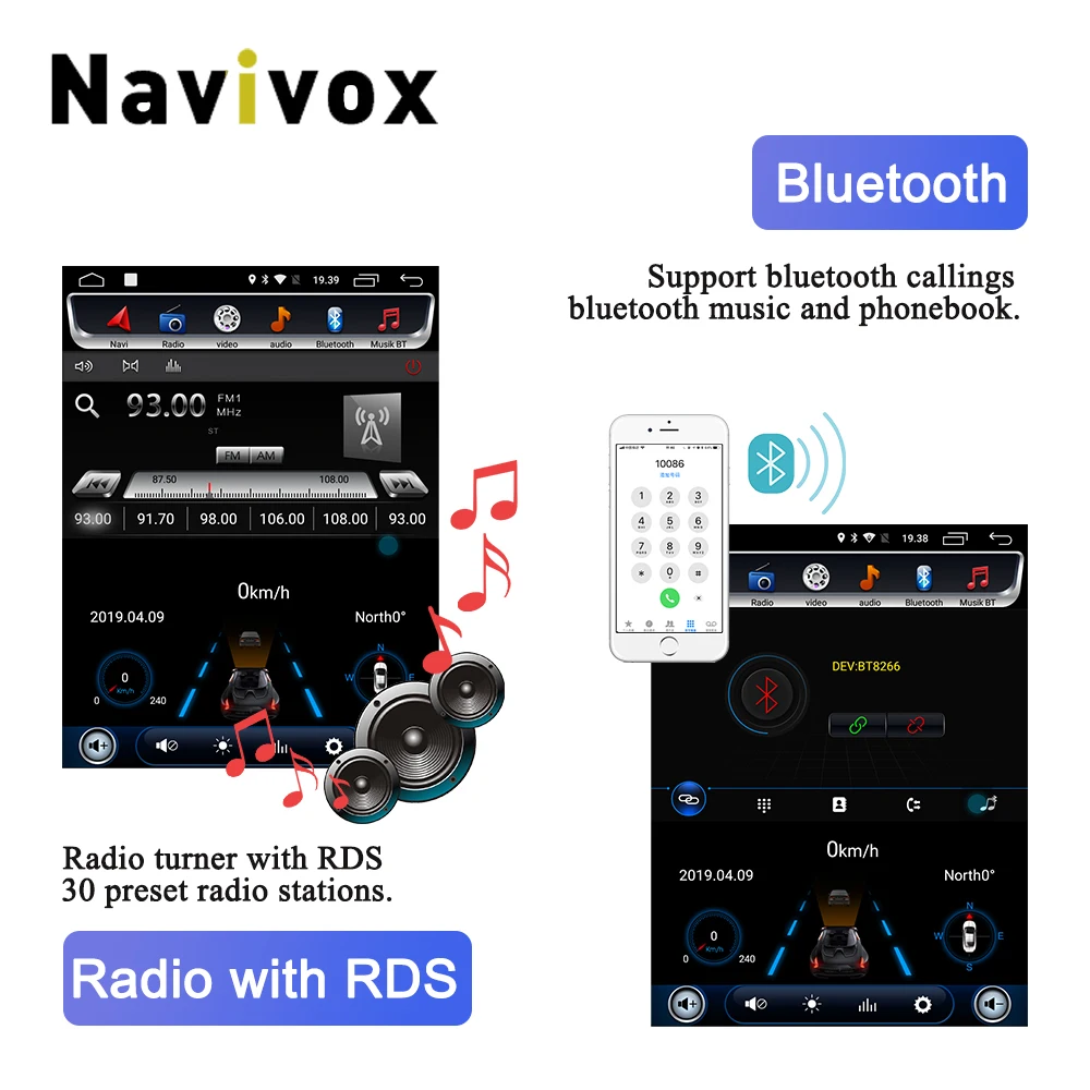 Navivox Android 6,0 Автомобильный Радио Tesla стиль gps-навигация, dvd-плеер для Opel Insignia Vauxhall Holden/Buick Regal 2008-2013