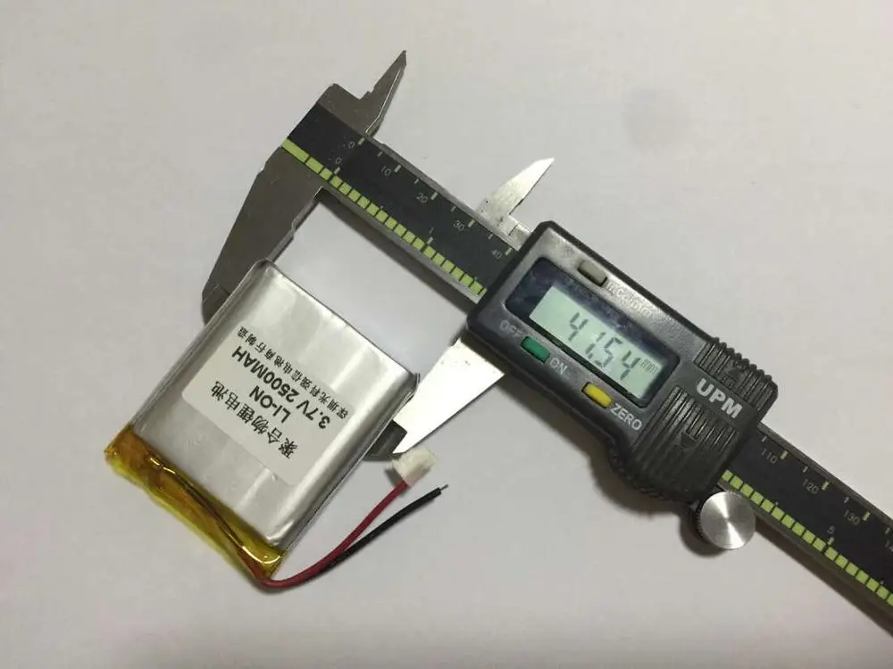 Новый литий полимерный аккумулятор с полной емкостью 3 7 в 904050 2500