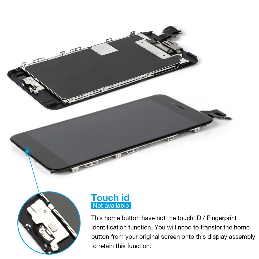 Полный комплект дисплей Pantalla для iphone 6s Plus ЖК сенсорный датчик дигитайзер в сборе
