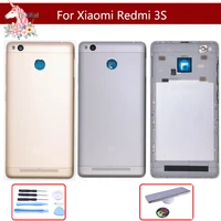 for xiaomi redmi 3s battery cover rear door back housing case middle chassis replacement for xiaomi redmi 3 battery cover