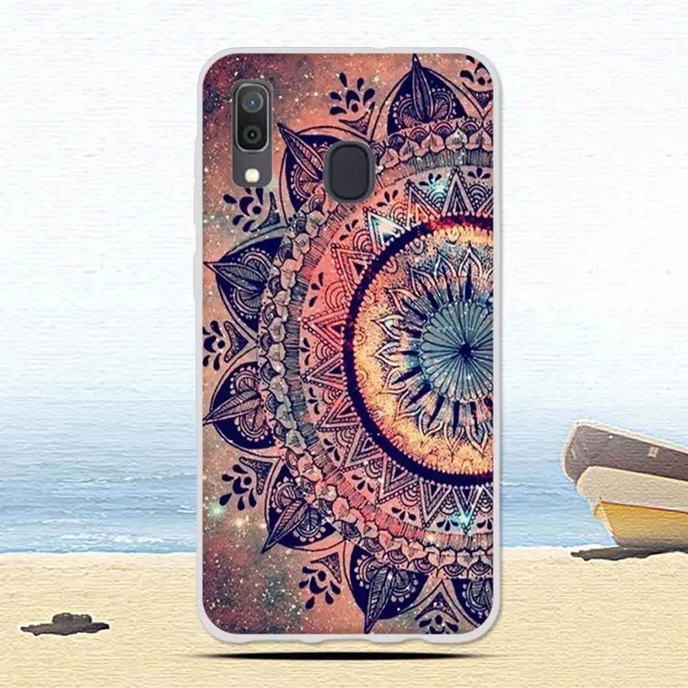 Роскошный чехол из ТПУ для samsung Galaxy A20 A30, мягкий силиконовый чехол с рисунком для samsung A 20 30, чехол s, чехлы для телефонов