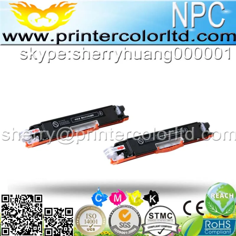 Новый совместимый цветной тонер картридж CE310 CE310A 313A 126A 126 для принтеров HP LaserJet CP1025