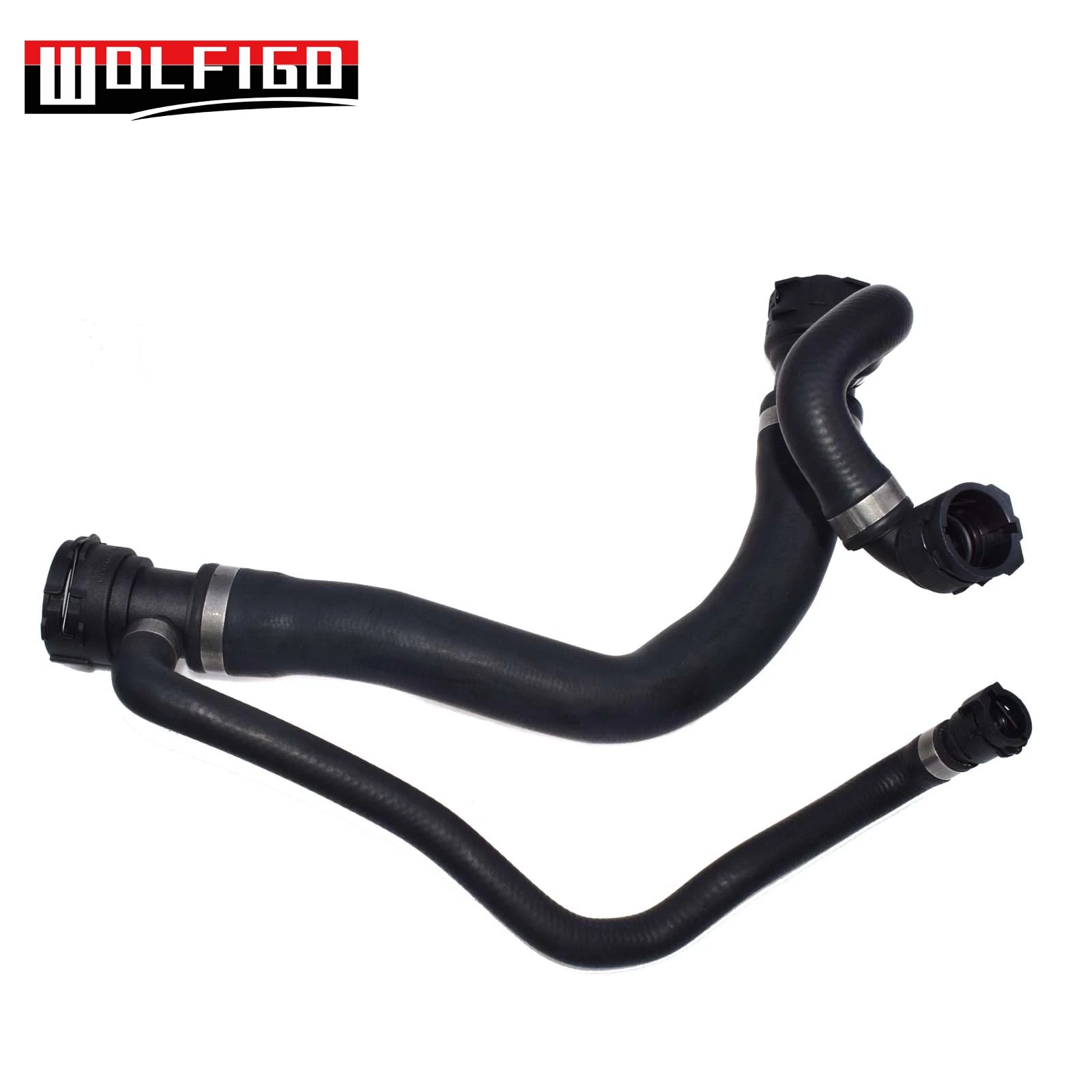 WOLFIGO New Upper Radiator Cooling Water Hose For BMW 545i 645Ci 2004 2005 17127519248 17 12 7 519 248 | Автомобили и мотоциклы
