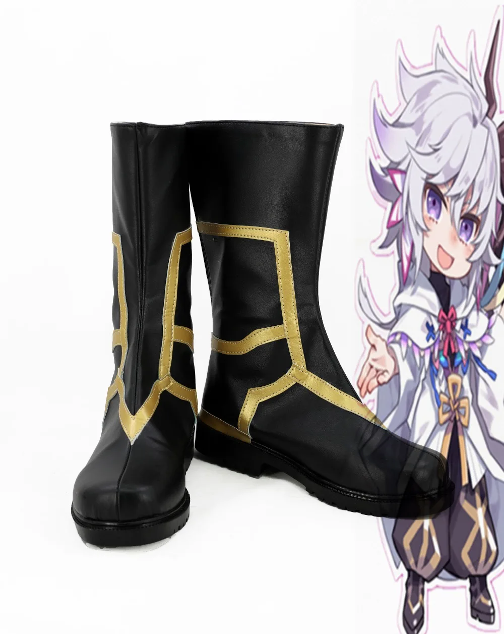 Туфли для косплея Fate Grand Order туфли Merlin ambrodc сапоги на Хэллоуин|Туфли| |