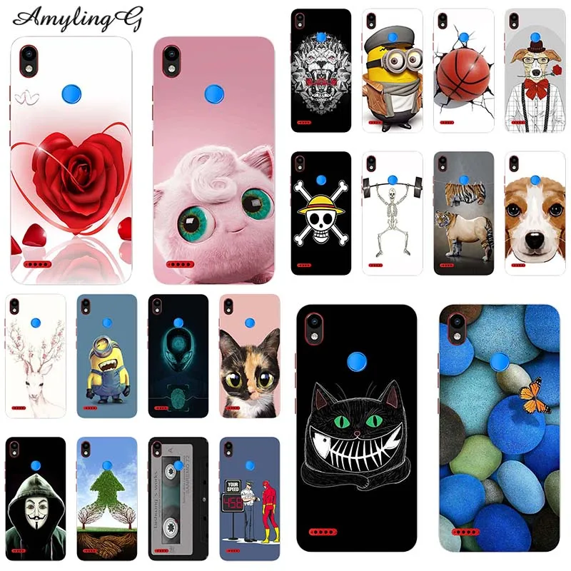 Модные чехлы для телефонов Infinix Smart 2 Smart2 X5515 чехол 5 дюйма с забавным рисунком