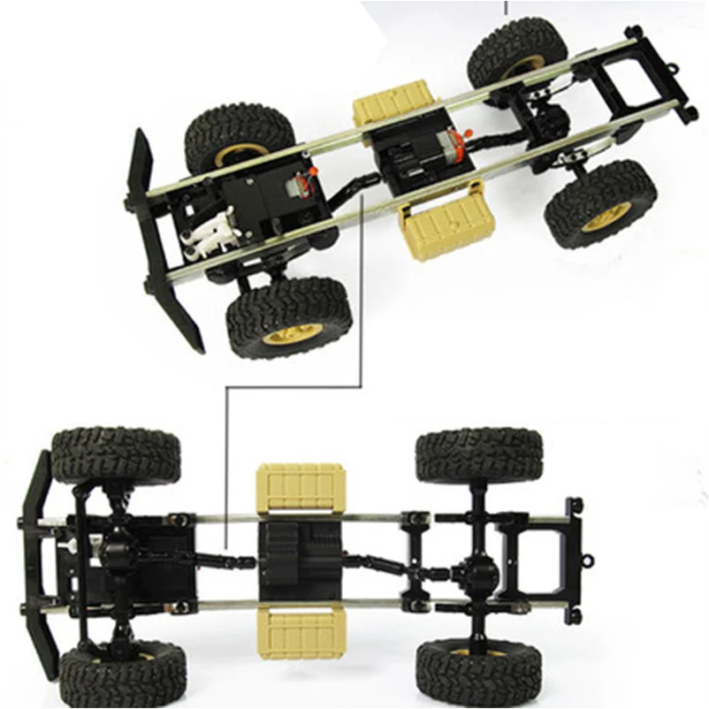 Eva2king Rc Remote Control Toy Car Off-Road Vehicle Super Power Military Pickup Truck Electronic For Children RC 1/16 |