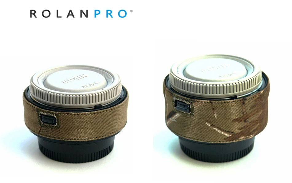 Камуфляжный дождевик ROLANPRO для Nikon 1.4X II/III 1.7X 2X II III защитный рукав одежды| |