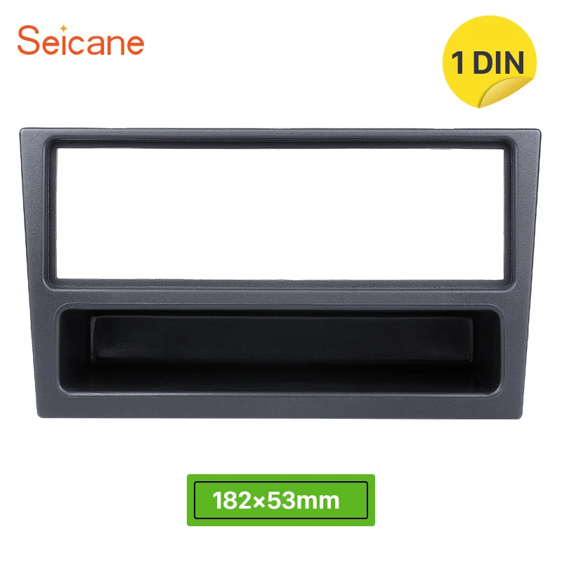 Seicane Black 1 DIN Автомобильное CD радио Fascia Для OPEL Corsa (C) Meriva Omega(B) Vectra Vivaro Frame Streo Surroud Panel