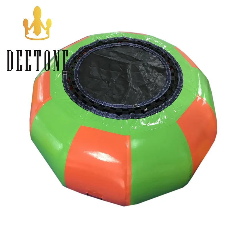 Высококачественный надувной батут для прыжков диаметром 2 м плавающий водный