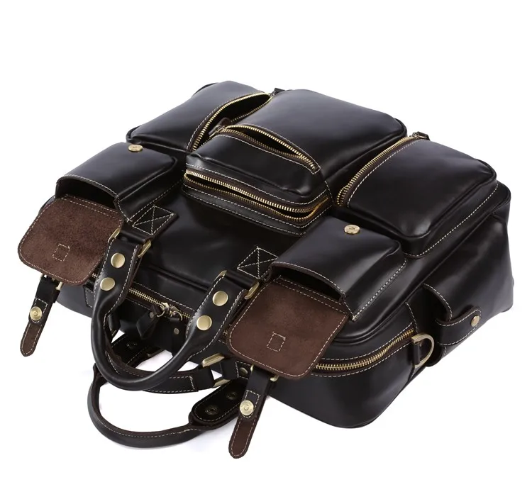 Новинка высокое качество гарантия натуральная коровья кожа классические черные