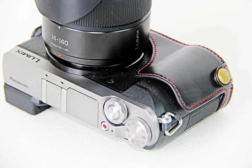 Получехол из искусственной кожи для Panasonic GX85/GX80/GX7II|Сумки фото-/видеокамеры| |