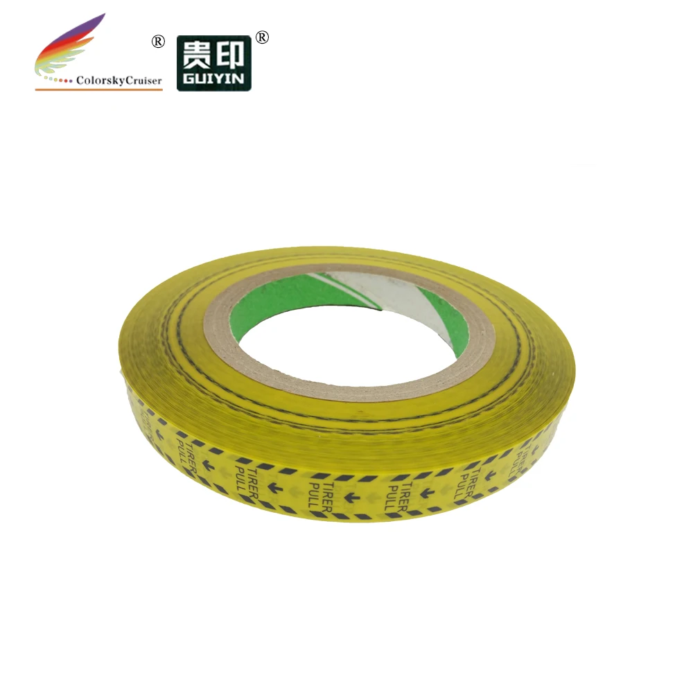 (Маркировка ACC roll) Желтая уплотнительная лента этикетка для чернильного