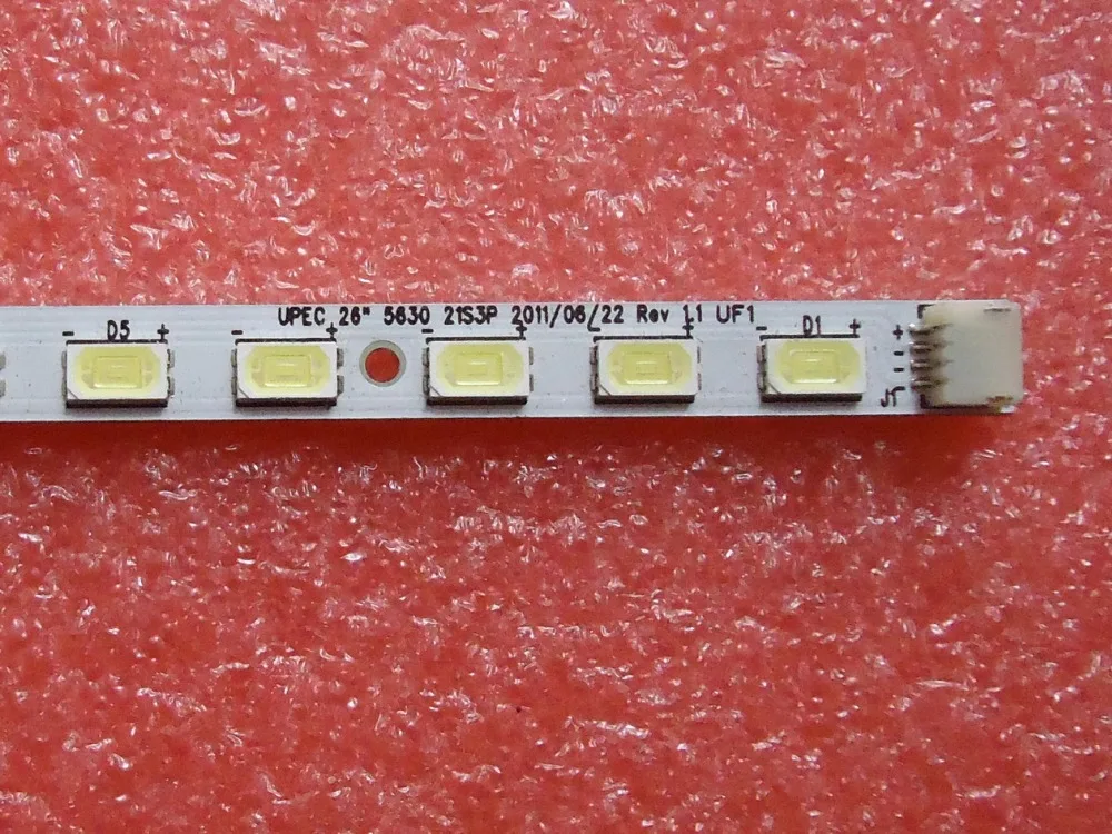 Светодиодная лента с подсветкой 594 мм 63 светодиода для LE26A50A UPEC + 26 * 5630_21S3P 50