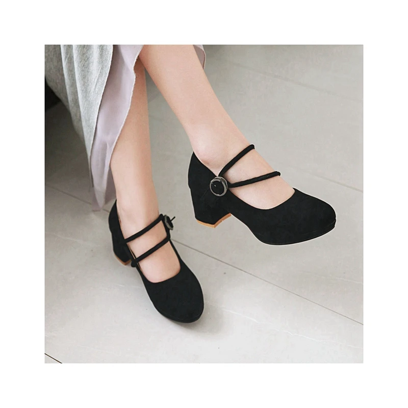 Женские туфли лодочки ASILETO обувь на платформе блочные каблуки Мэри Джейн