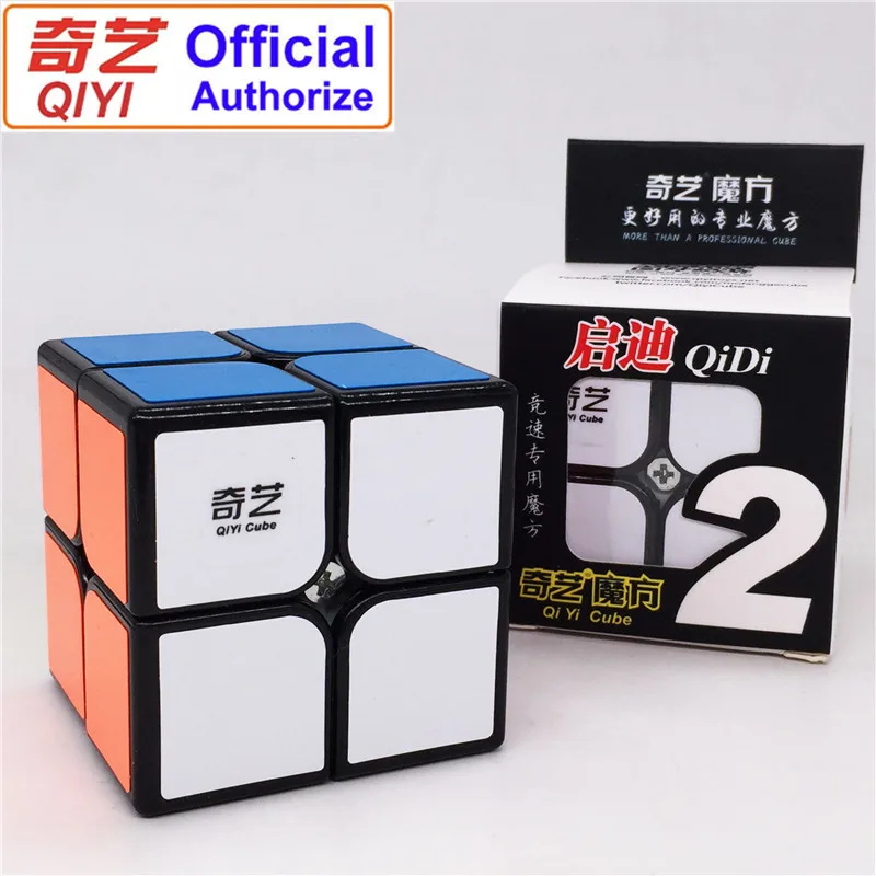 QIYI-black QiYi, Магический кубик, профессиональная 2x2x2 Скорость куб головоломка Neo Cubo Magico куб Стикеры Kubus для взрослых, обучающие игрушки для детей, MF2 - Цвет: QIYI-black