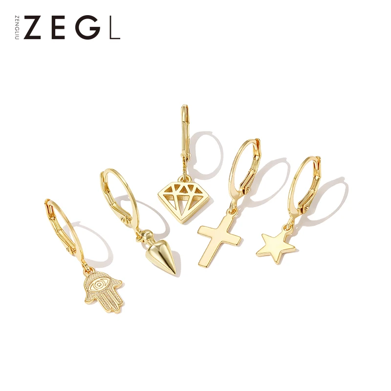 Женские серьги в стиле ретро ZEGL925|Серьги| |