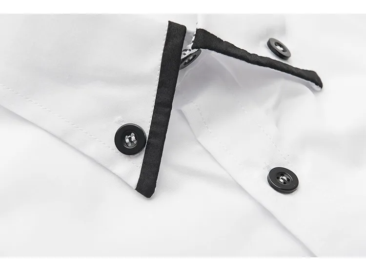 Дропшиппинг Camisas Hombre Vestir Chemise Homme горячая Распродажа рубашки с длинным рукавом облегающие мужские платья