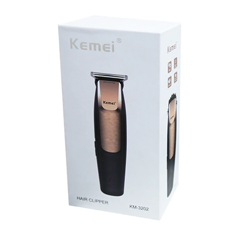 Kemei 0 мм триммер без головы электрическая машинка для стрижки волос