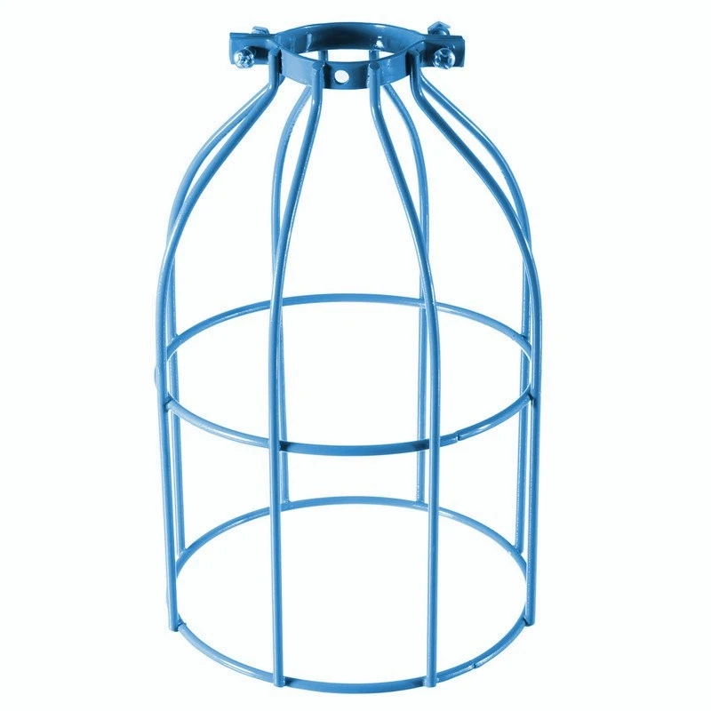 Клетка в стиле ретро качественная винтажная стальная лампа защитный зажим на