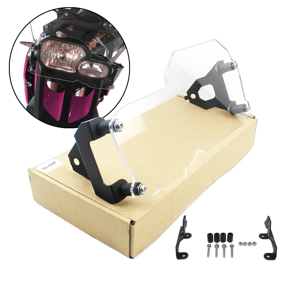 High/Low beam LED Headlight with Angel Eye DRL Assembly Kit and Replacement For BMW F650GS/F700GS/F800GS F800ADV F800R |