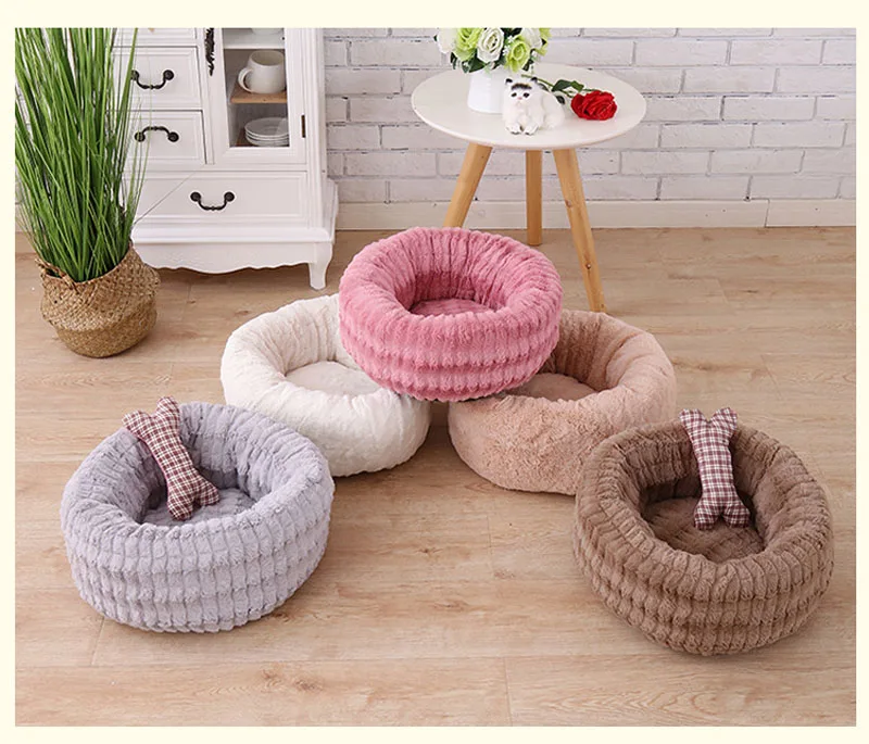 5 цветов кошка питомник зимняя теплая кровать для домашних питомцев кошек мягкий