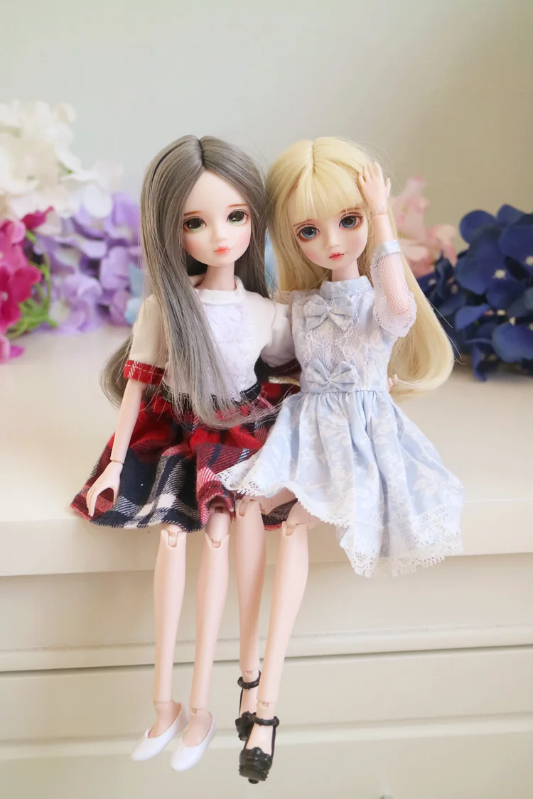 Шарнирная кукла Blyth 1/6 с макияжем включая волосы окрашенные глаза одежду для