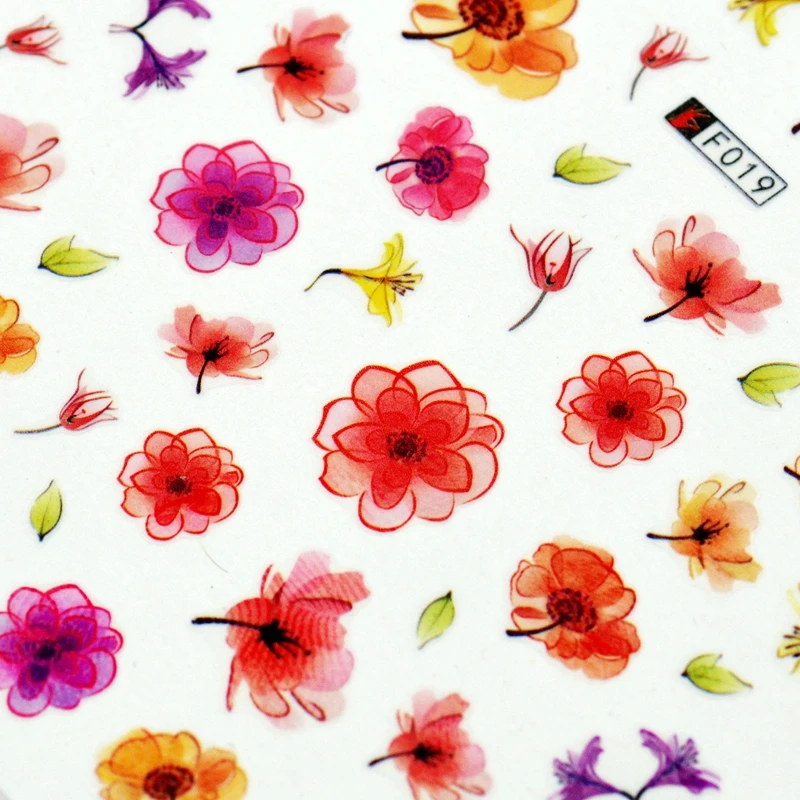 10 листов декоративные наклейки для дизайна ногтей | Красота и здоровье