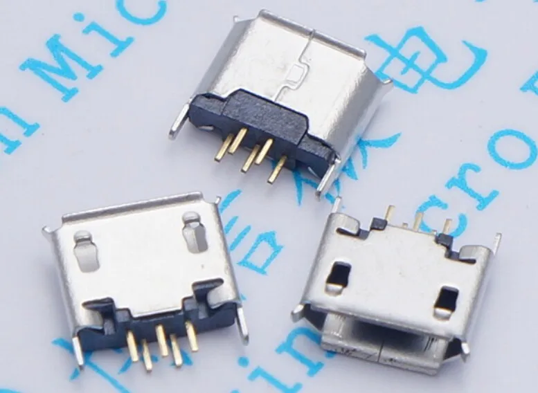 20 шт. вертикальный MICRO mini USB 5pin гнездовой разъем 180 градусов 5P Прямой Бесплатная