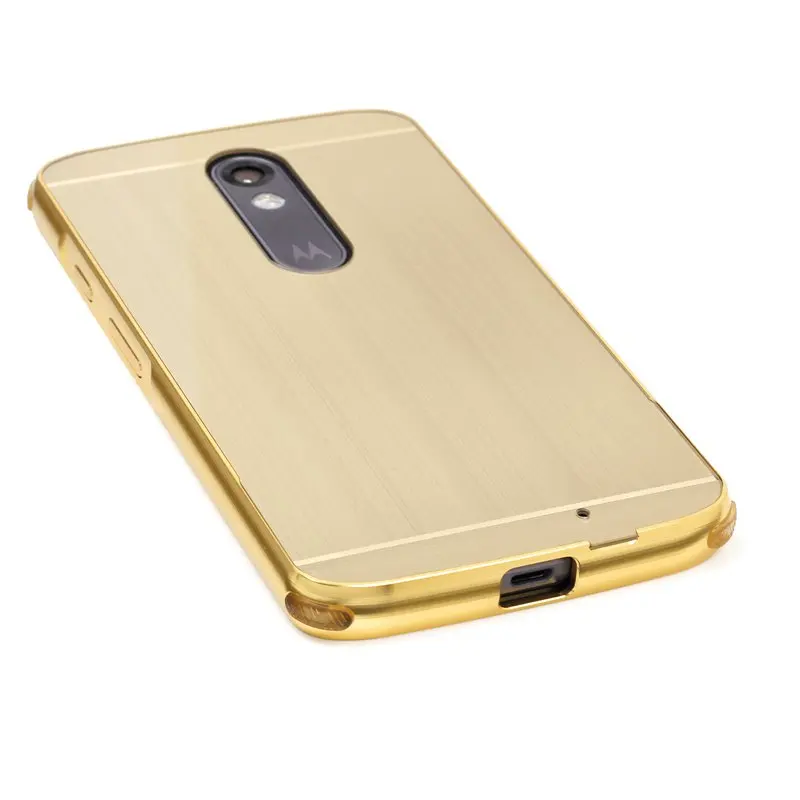 Чехол для бренда tuke для Moto X force/Droid Turbo XT1580 XT1581 XT1580 акриловая задняя крышка и металлическая рамка чехол для телефона Fundas+ TPU противоударный