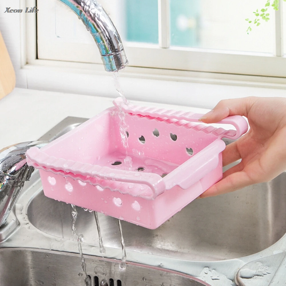 ISHOWTIENDA 1 шт. 15*12 3*5 см слайд холодильник Space Saver Организатор морозильник коробка для