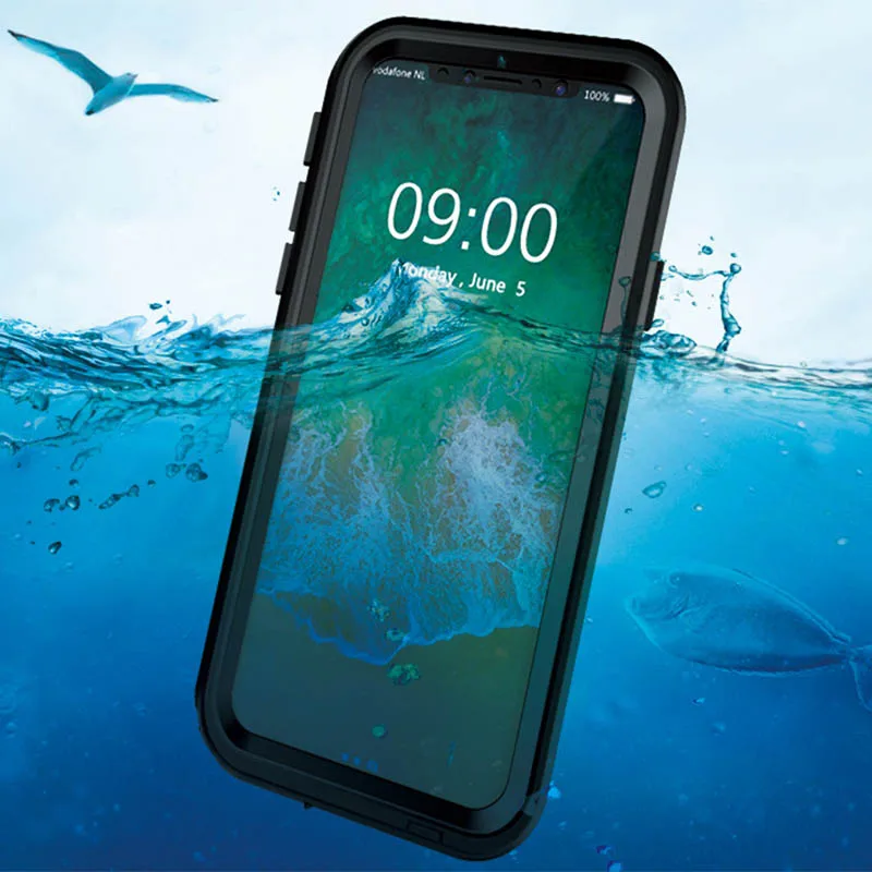 Водонепроницаемый чехол для iPhone X/XS Samsung Note 9 8 DOY 2019|Чехлы-книжки| |