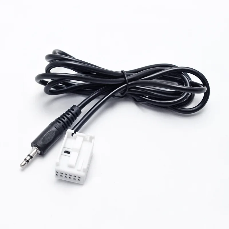Автомобильный аудиокабель 3 5 мм для чейнджера CD Peugeot 307 308 Citroen C2 C3 C4 C5 RD4 12Pin
