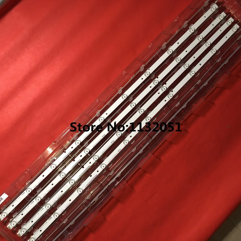 4 шт. светодиодная подсветка для HISENSE H49MEC3050 49K300U H49M3000 LED49K300U LED49EC520UA LED49EC620UA Hisense_49_HD490DU-E31_4X10